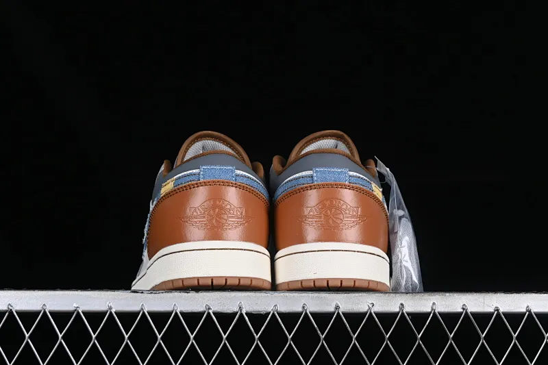 All categories Air Jordan Jordan series basketball shoes Air Jordan 1 Low Air Jordan 1 Low AJ1 Joe 1 Valentine's Day limited denim denim low-bang cultural casual sneakers FZ5042-041